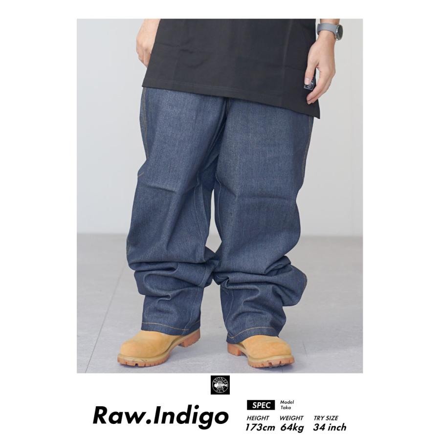 BRONZE AGE（ブロンズエイジ） デニムパンツ メンズ バギーパンツ 極太