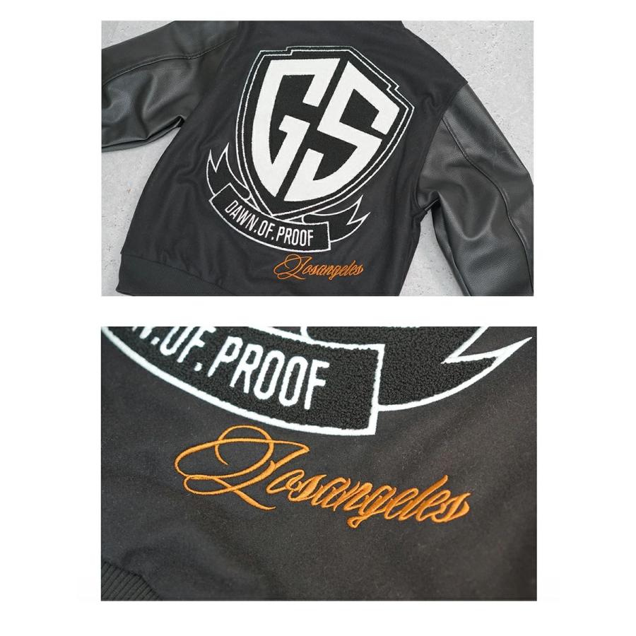 DOPE（ドープ） スタジャン スタジアムジャンパー メンズ メルトン PU