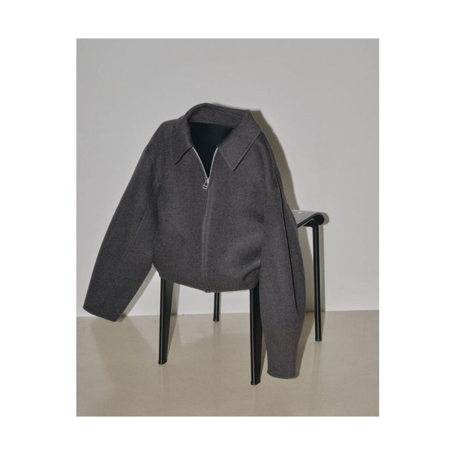 TODAYFUL トゥデイフル Wool Zip Blouson -CHARCOAL GRAY（12320201