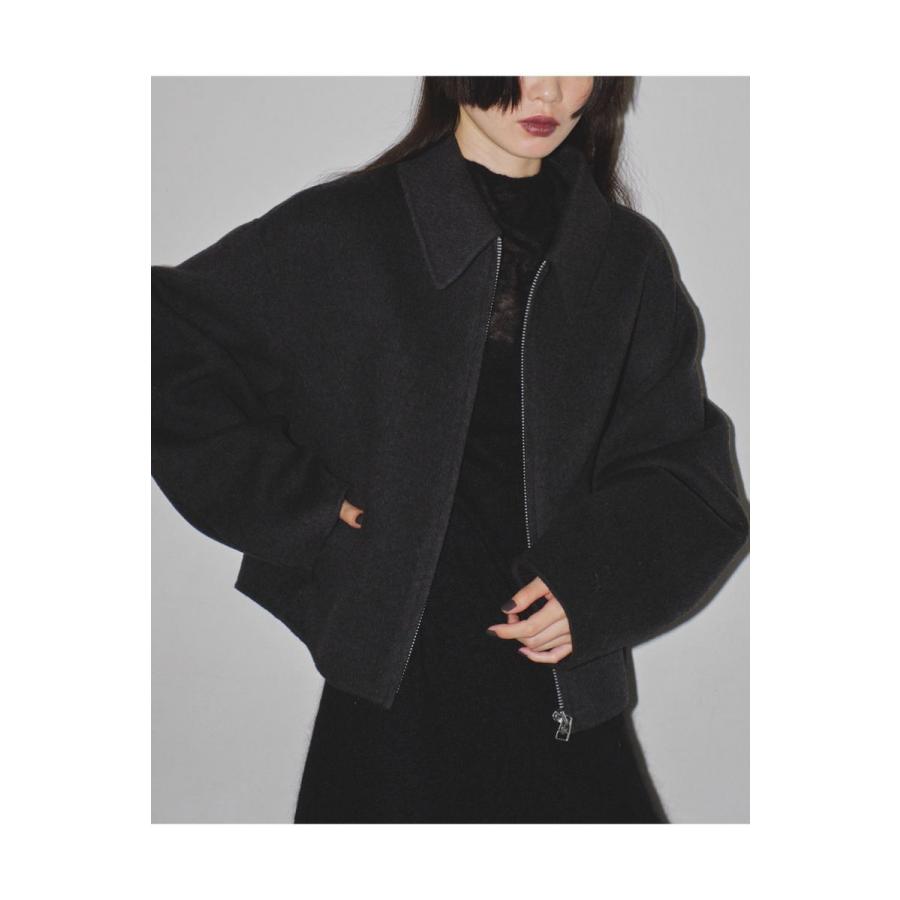 TODAYFUL トゥデイフル Wool Zip Blouson -CHARCOAL GRAY（12320201