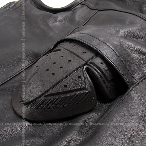 DEGNER（デグナー） ブーツチャップス レザー 本革 バイク ハーレー