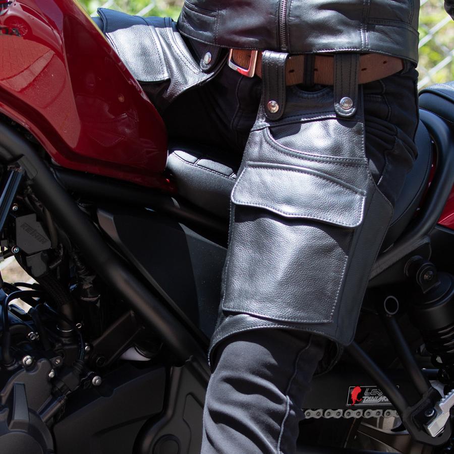 DEGNER（デグナー） ヒートガード レザー CH-6 CH-7 右脚用 左脚用