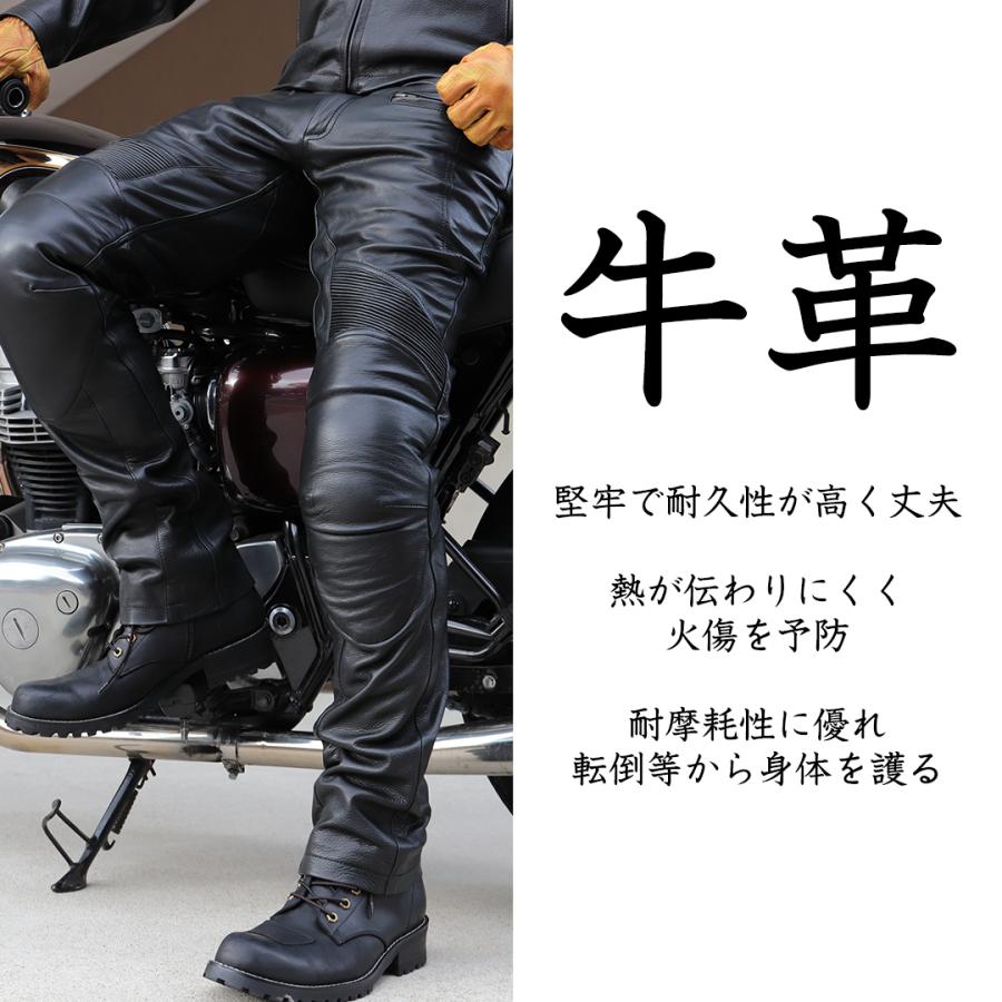 DEGNER（デグナー） 2XL追加決定 プロテクター付き レザーパンツ 公式