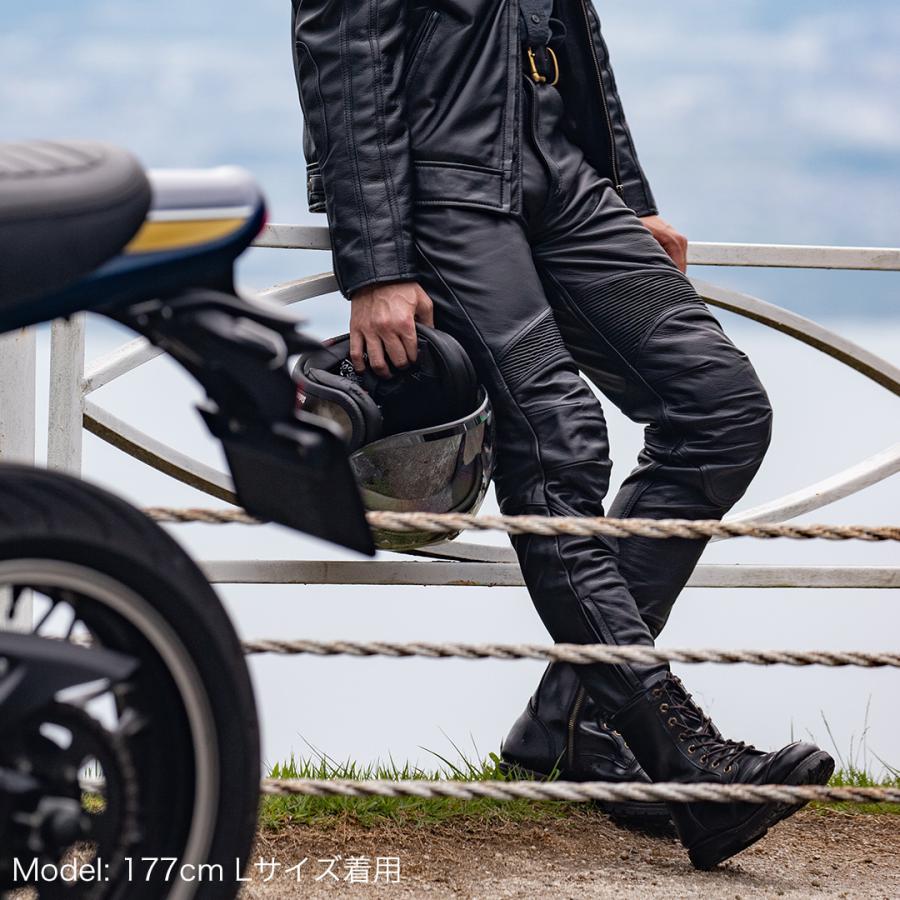 DEGNER（デグナー） プロテクター付き レザーパンツ メンズ 公式