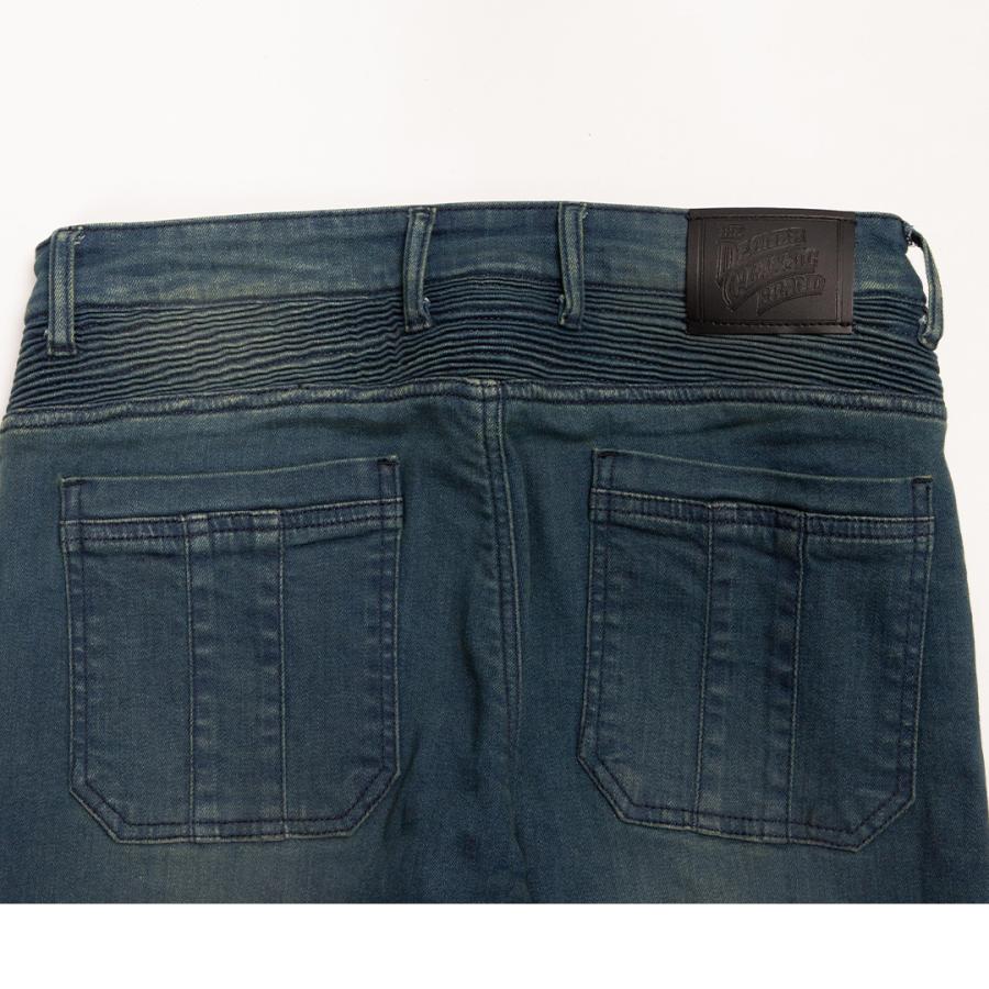 DEGNER（デグナー） バイク用パンツ デニム 本革ヒートガード付き