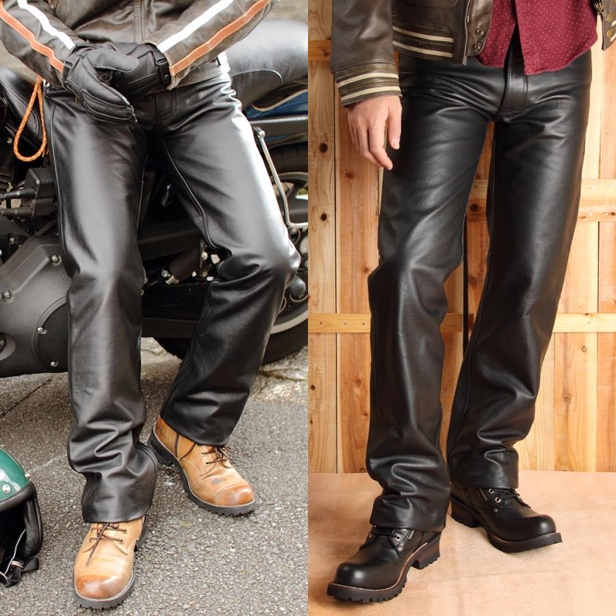 DEGNER（デグナー） バイク用 レザーパンツ 秋 冬 ライディングパンツ