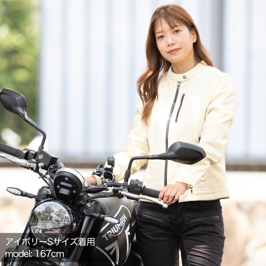 DEGNER（デグナー） レディースレザージャケット ライダース