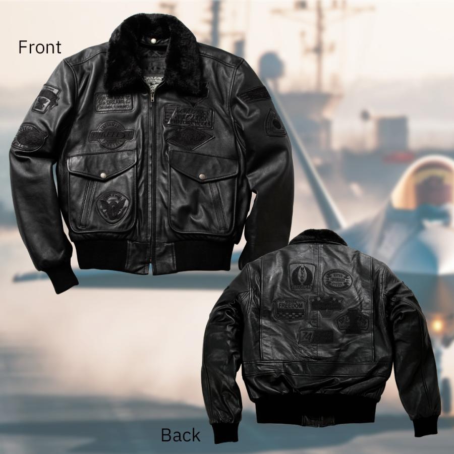 DEGNER（デグナー） 公式 フライトジャケット G-1 バイク 本革 羊革