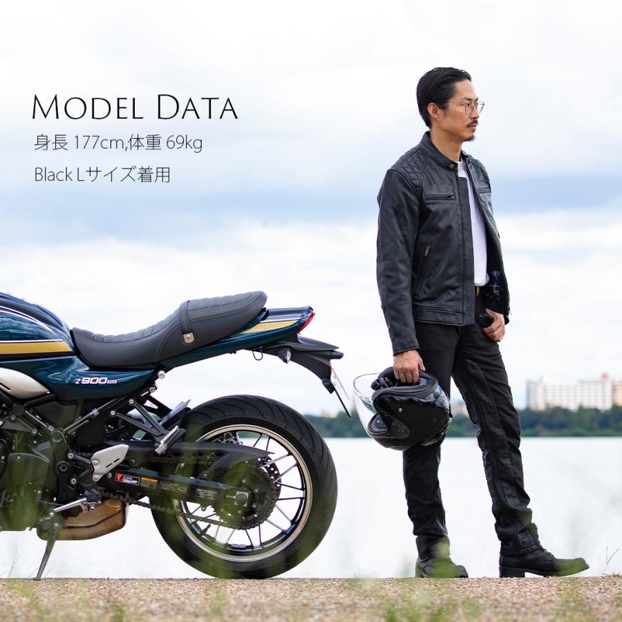 DEGNER（デグナー） レザージャケット メンズ バイクウェア 全4色 S