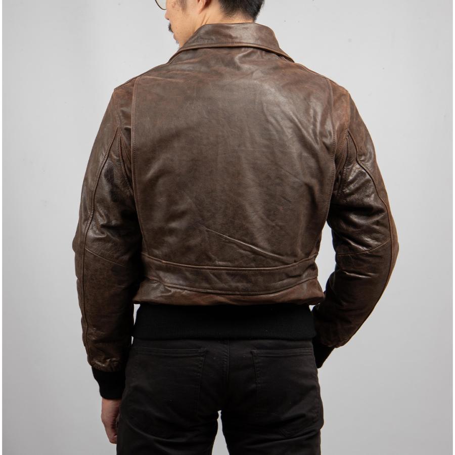 DEGNER（デグナー） 秋冬 バイク 本革 プロテクター入り フライト