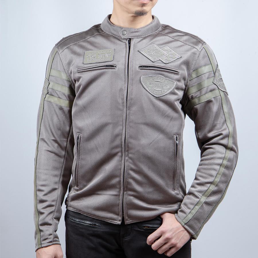 DEGNER（デグナー） テキスタイルフルメッシュジャケット メンズ 夏