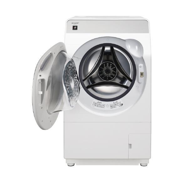 SHARP（シャープ） (左開き) 11kgドラム式洗濯乾燥機 ES-11K1-WL