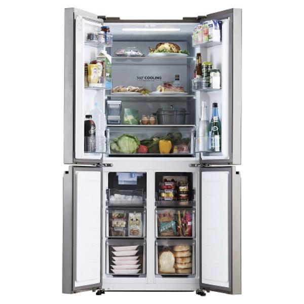 Haier（ハイアール） 406L 4ドア冷蔵庫 CORU JR-GX41E5-H フロスティ