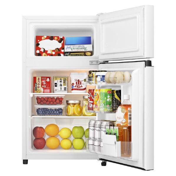 ハイセンス（HISENSE） (右開き) 87L 2ドア冷蔵庫 HR-B91E3W 冷蔵庫