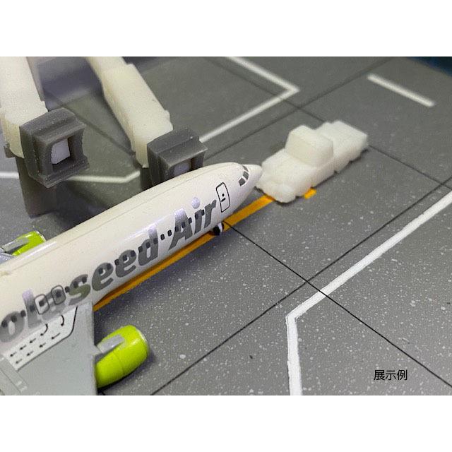 1/500スケール 空港車両シリーズ トーイングカーType1 4台セット