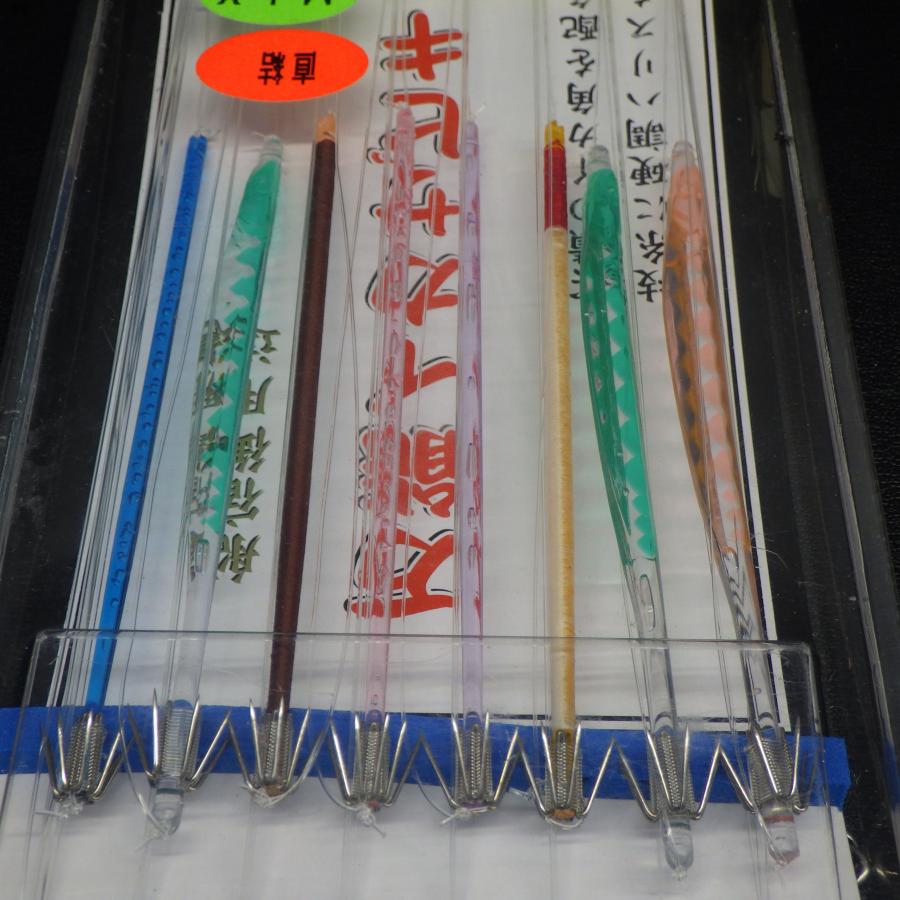 ミサキ 万能イカサビキ イカ角11cm 1段 幹糸5/6/7/8号 ※在庫品(41u0705