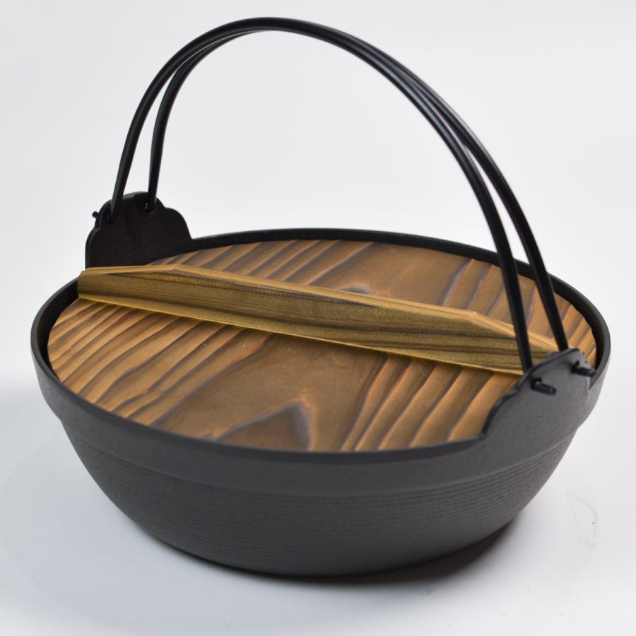 岩鋳（IWACHU） ふる里鍋 深型 IH対応 30cm ツル付き ( 岩鋳 退職祝い