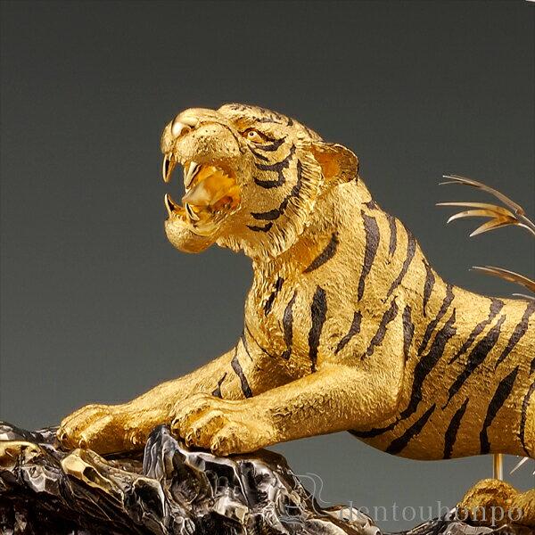 純金 猛虎 C 60g ( 光則（金工芸） 高級 コレクション 美術品 工芸品
