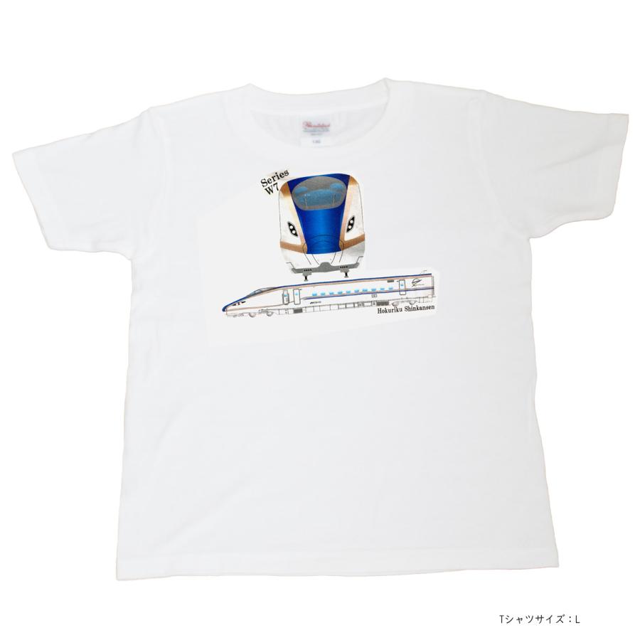 新生活 tシャツ メンズ 半袖 電車tシャツ 電車 大人 JR 新幹線 W7 40代