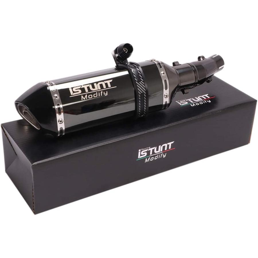 並行輸入品】ISTUNT オートバイ スリップオン ハーフ排気システム