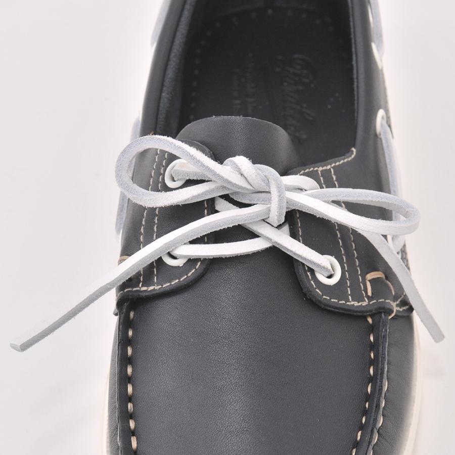 Paraboot（パラブーツ） ネイビー 濃紺デッキシューズ オイルドレザー