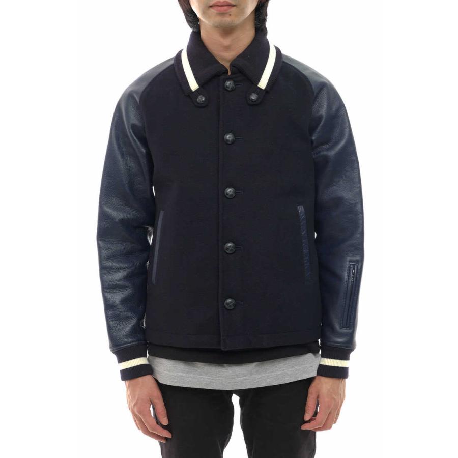 SOPHNET.（ソフネット） スタジャン SOPH-123036 STADIUM BLOUSON 牛革