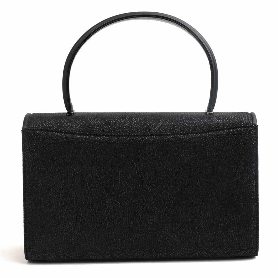 印傳屋（INDEN-YA） 印伝 ハンドバッグ 6434 34ハンド 鹿革 漆塗り