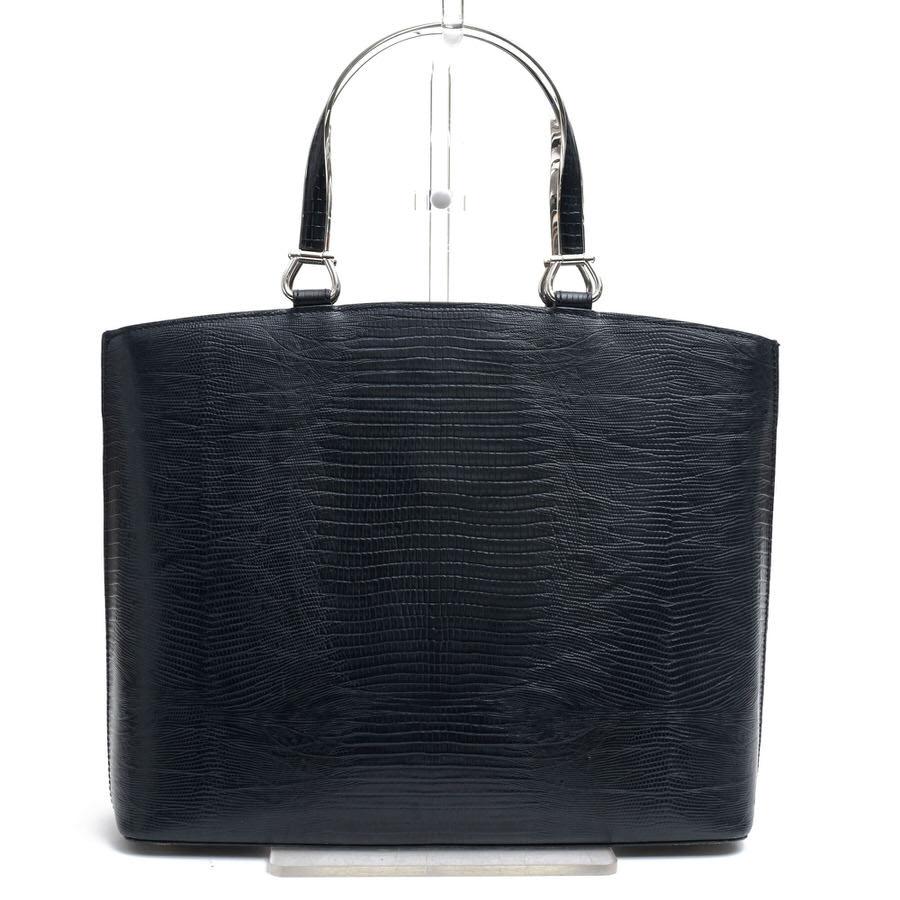 WAKO 和光 ハンドバッグ 牛革 クロコ型押し : Desir Yahoo