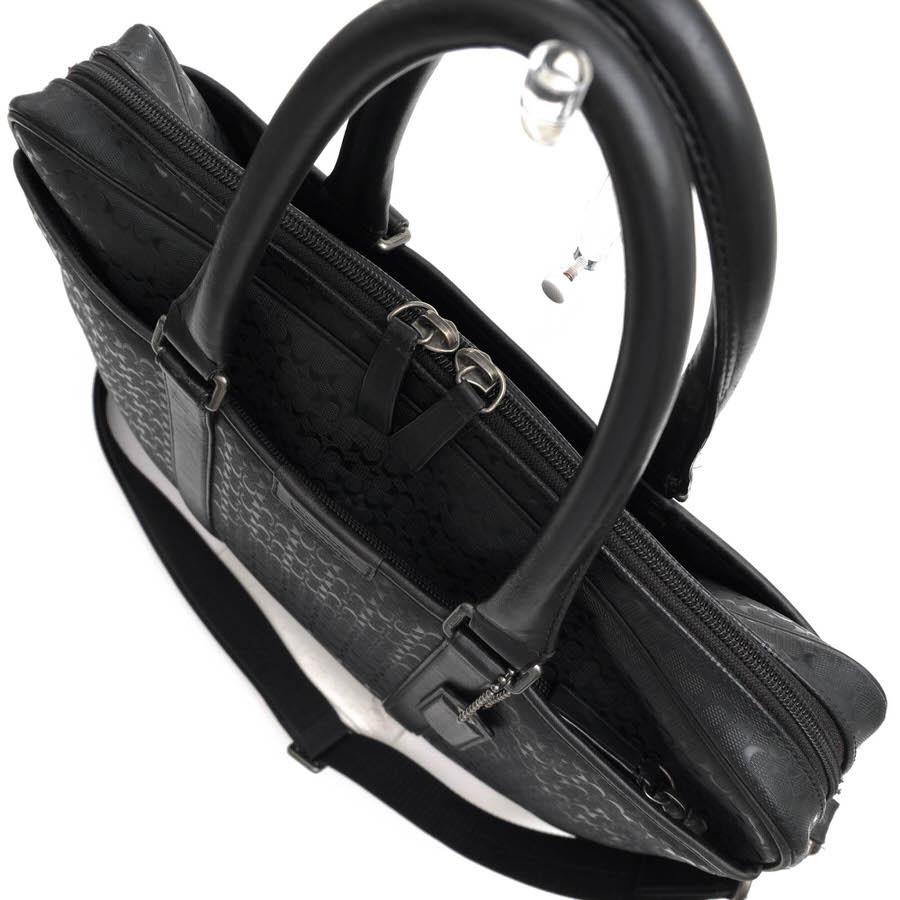 COACH（コーチ） ビジネスバッグ F70850 Heritage Signature Embossed