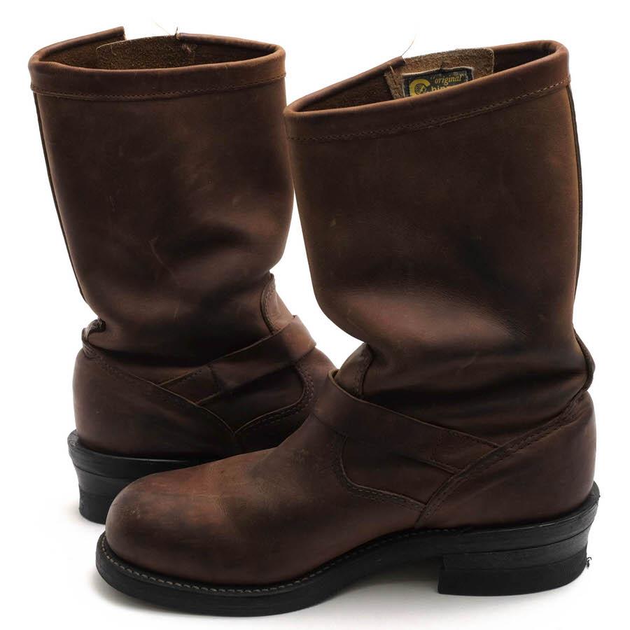 CHIPPEWA（チペワ） エンジニアブーツ 27864 11inch Tan Crazy Horse