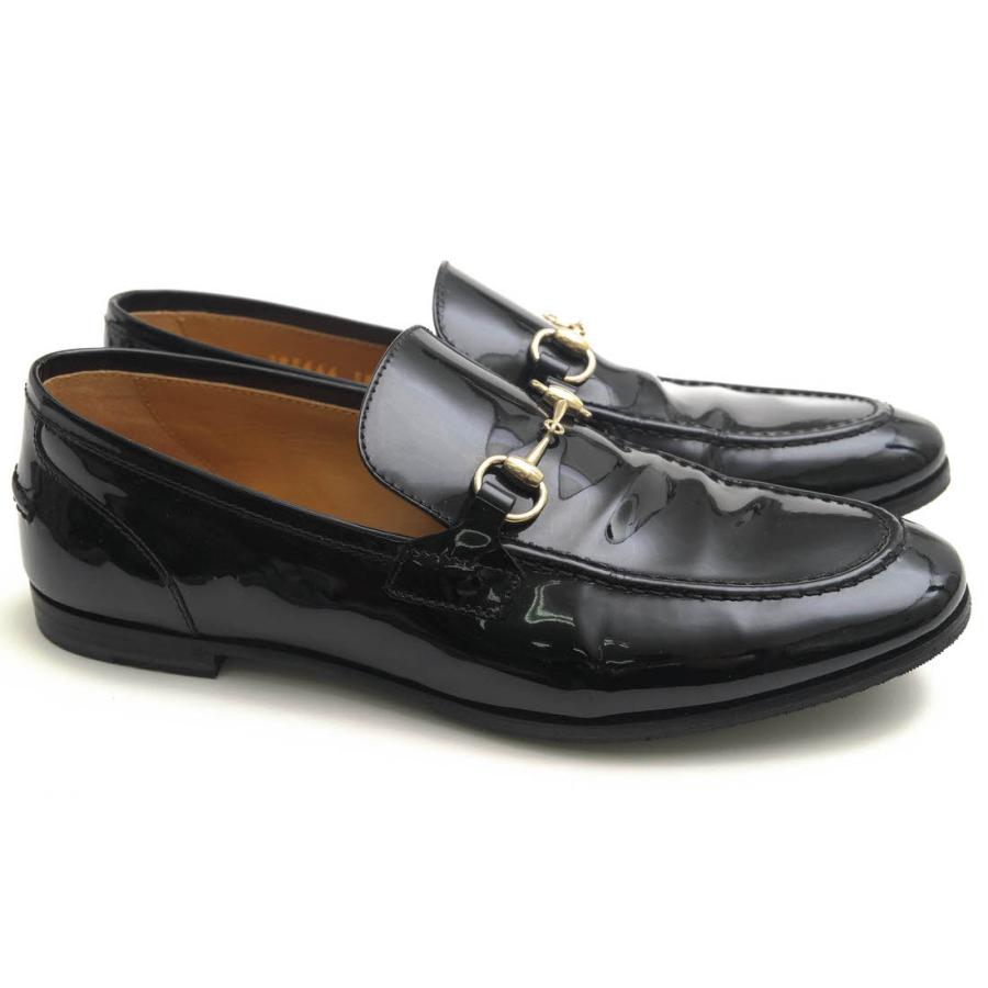 GUCCI（グッチ） ビットローファー 283644 BNC00 1000 Vernice Crystal