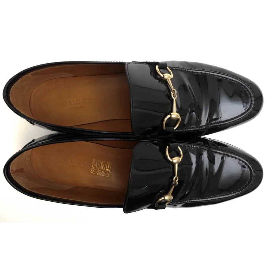 GUCCI（グッチ） ビットローファー 283644 BNC00 1000 Vernice Crystal