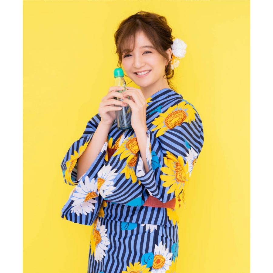 Dita（ディータ） レディース 浴衣 セット 簡単（ゆかた・作り帯・下駄