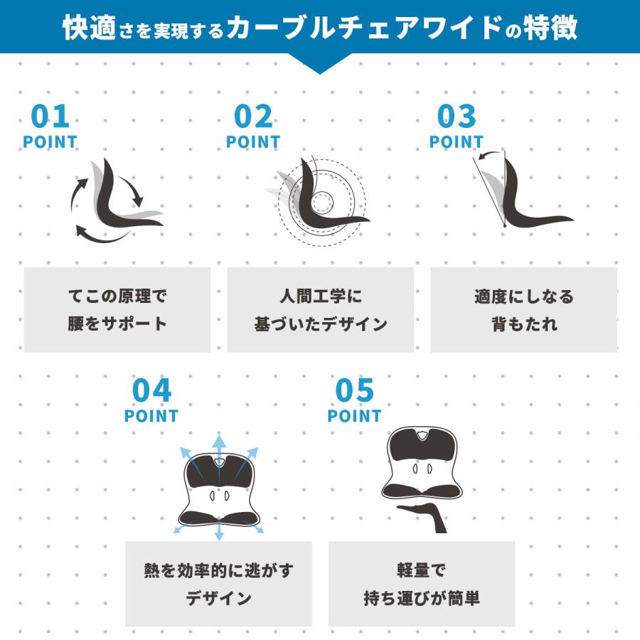 カーブルチェア ワイド 姿勢を良くする 姿勢矯正 骨盤のゆがみ 姿勢を