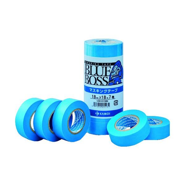 カモ井（KAMOI） マスキングテープBLUEBOSS(塗装用) ブルー
