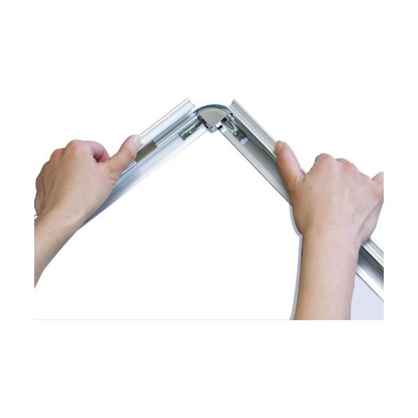 シンエイ ポスターグリップ屋内用PG-32R ブラック B1 PG-32R-IN-B1-BG