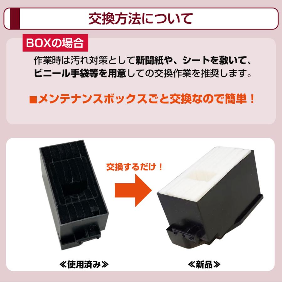 エコインク XP700 交換用廃インクパッド お得セット ボックスタイプ+