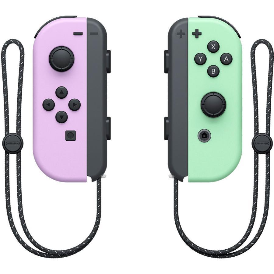 Nintendo Switch Joy-Con (L)/(R)パステルパープル/ パステルグリーン
