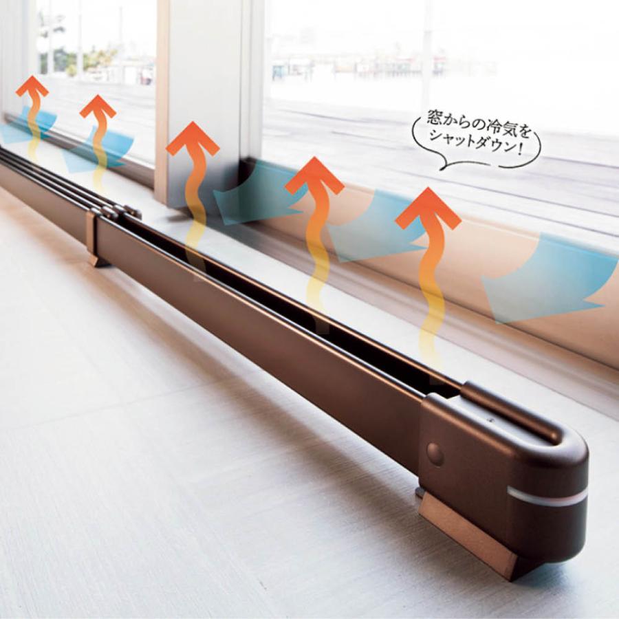 dinos（ディノス） 結露と冷気を抑制！「窓際ヒーター」幅120-190cm