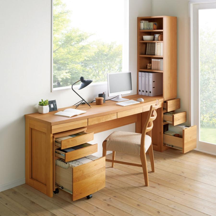 dinos（ディノス） アルダー天然木 アールデザインデスクシリーズ