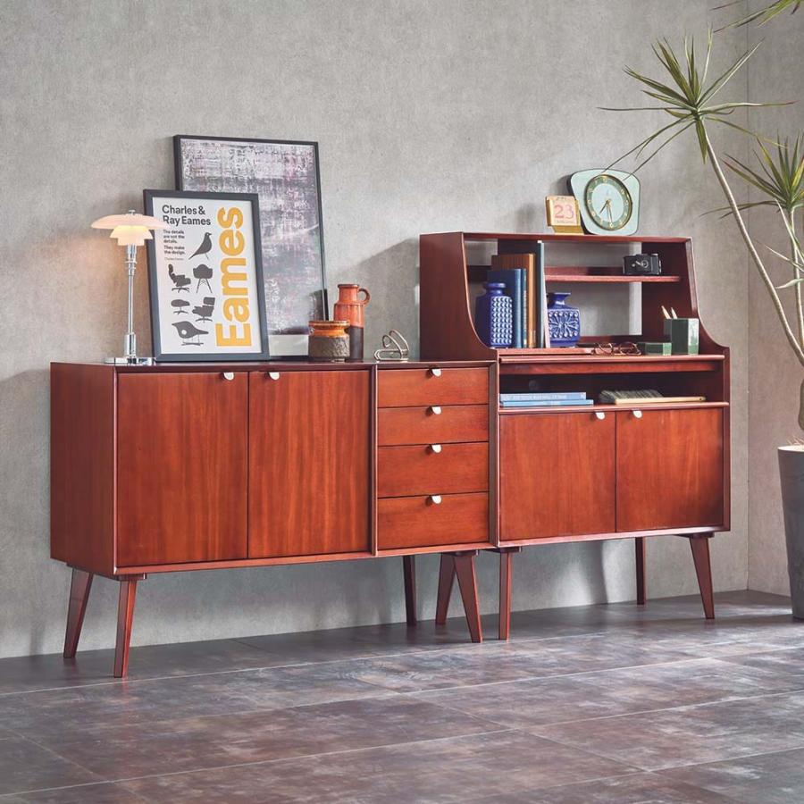 dinos（ディノス） 北欧ビンテージ風Vライティングデスク 机 オフィス