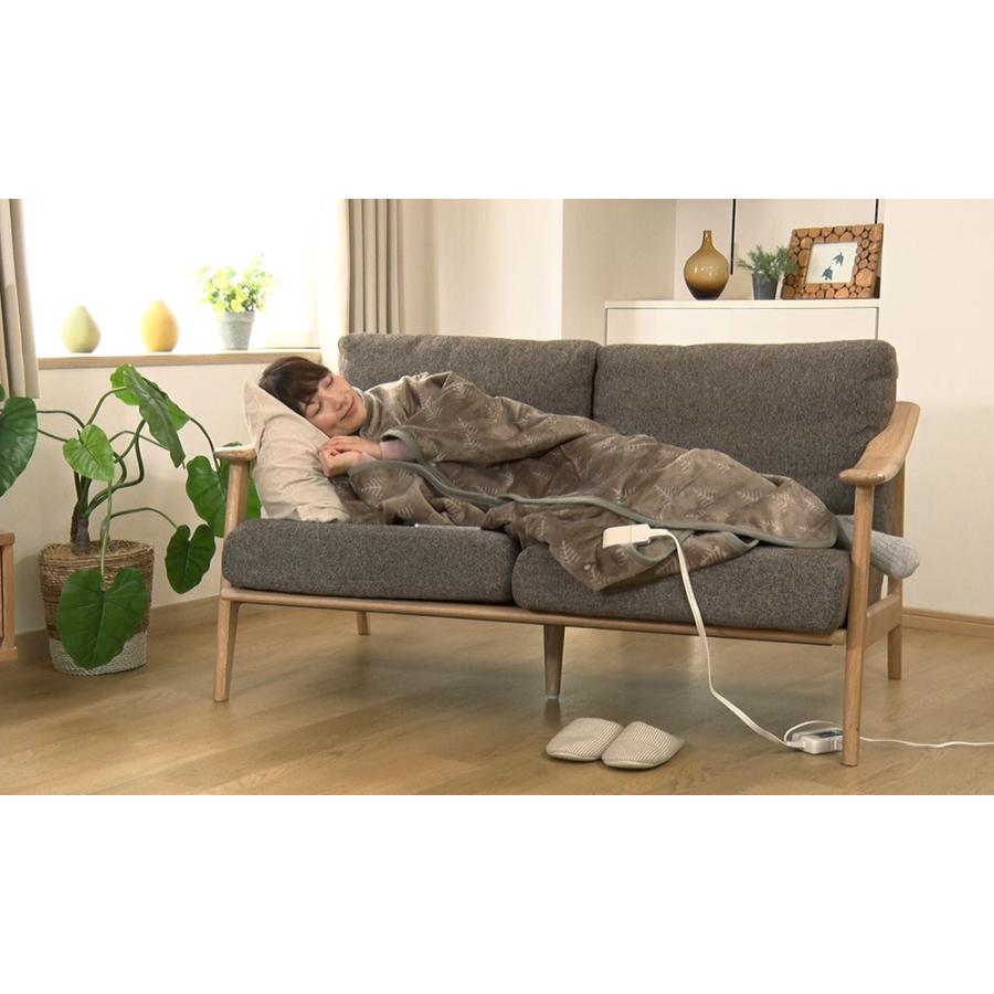 dinos（ディノス） 電気ブランケット ひざ掛け 大判サイズ 節電省エネ