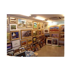 イタリア絵画 油絵 マントヴァーニ（イタリア）「夜のパリ」 風景画