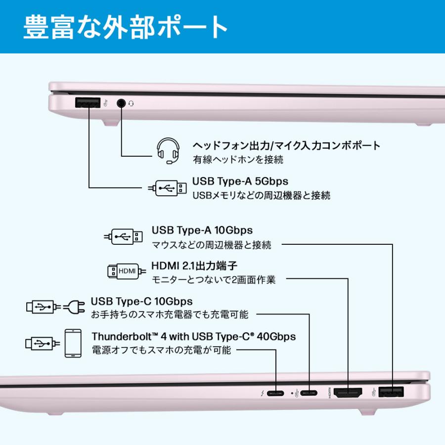 日本HP ノートパソコン 新品 HP OmniBook 7 14-fr Core Ultra 7 255U