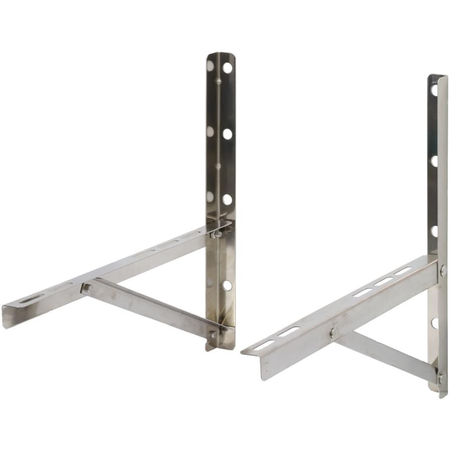 エアコン室外機用架台 エアコン 室外機 架台 壁面 ステンレス 壁面置台