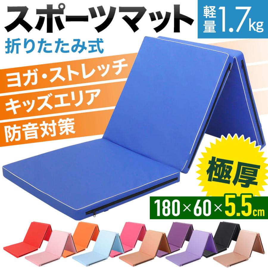 スポーツマット 家庭用 厚手 トレーニングマット 大きい 大型 ジム