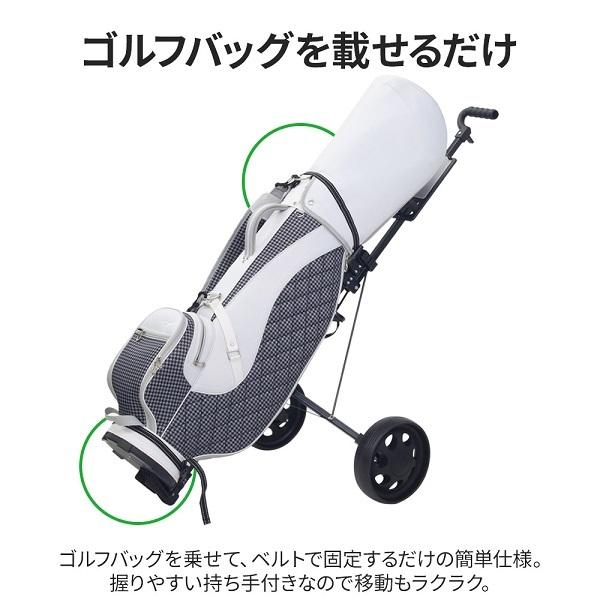 ゴルフカート 手引き 折りたたみ 手押し 2輪 ゴルフバッグカート