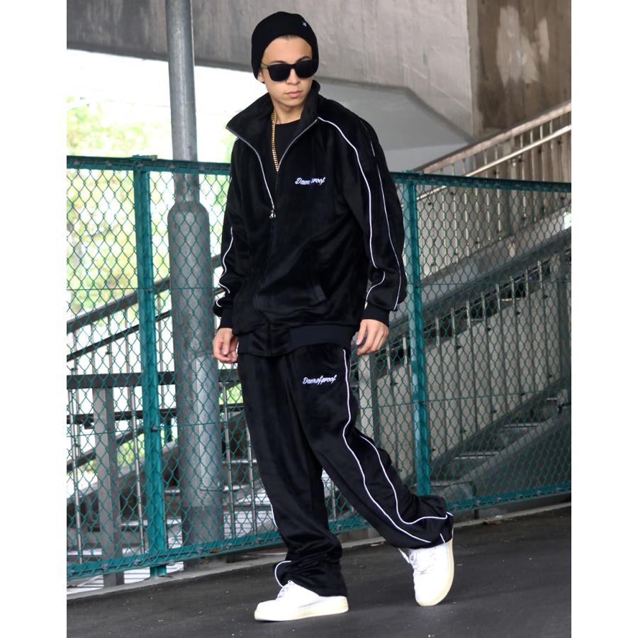 ベロア ジャージ メンズ 上下 セットアップ ブランド 大きいサイズ B系