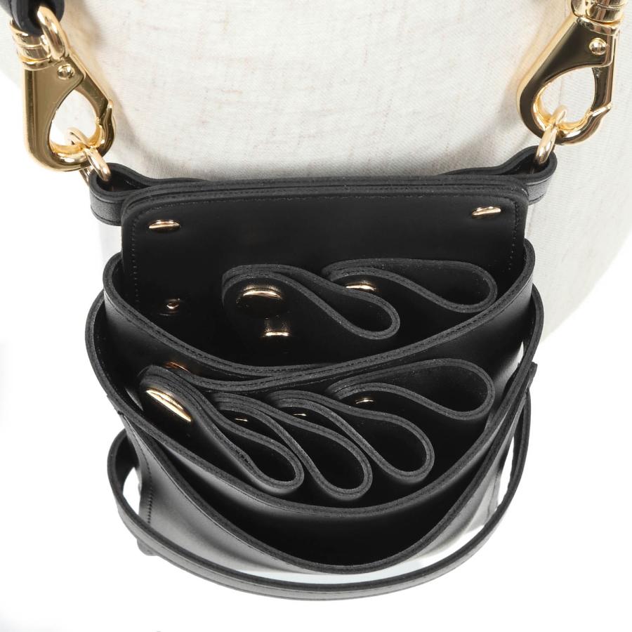 DEEDS シザーケース 美容師 シエーナ no.358 ブラック ゴールド金具 4