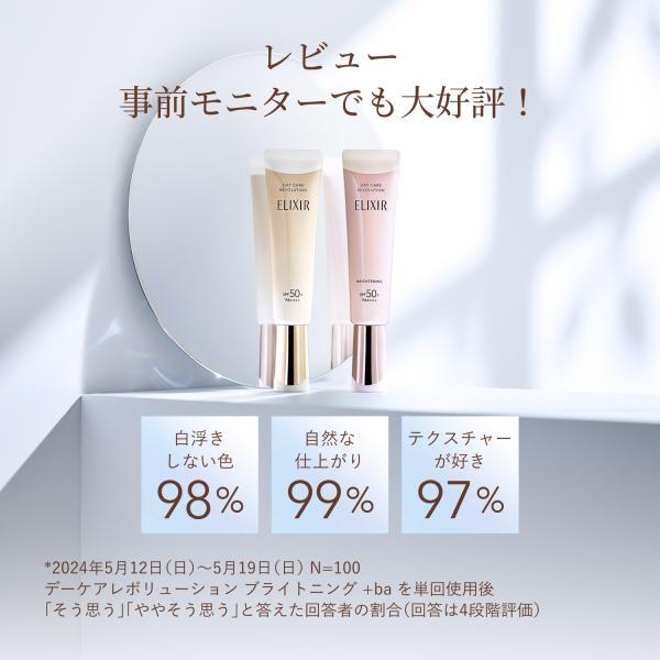 エリクシールシュペリエル 美白 エイジング 薬用 UV 日中用乳液 SPF50+
